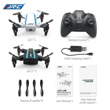 JJR/C H345 JJI JJII Mini 2.4G 4CH 6 Axis Headless Mode Foldable Arm Double RC Drone Quadcopter Christmas Gift