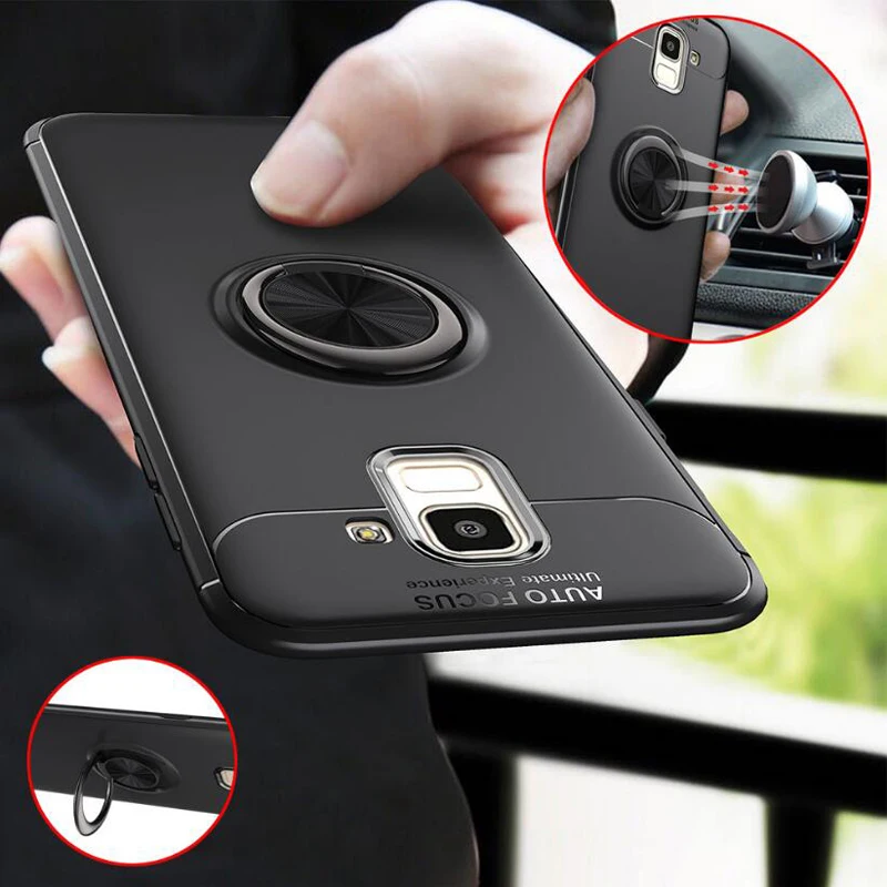

Ring Buckle Bracket 6.0For Samsung Galaxy J4 J6 PLUS 2018 Case For Samsung galaxy J4 J6 Prime 2018 J415 J610 Cover Case