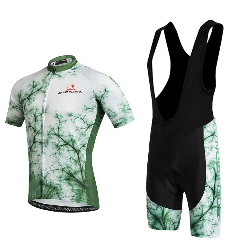 Maillot Ciclismo Bibs Sets Men's Cycling Jersey & Bike Bib Shorts Kit Team Cycling Set Equipe