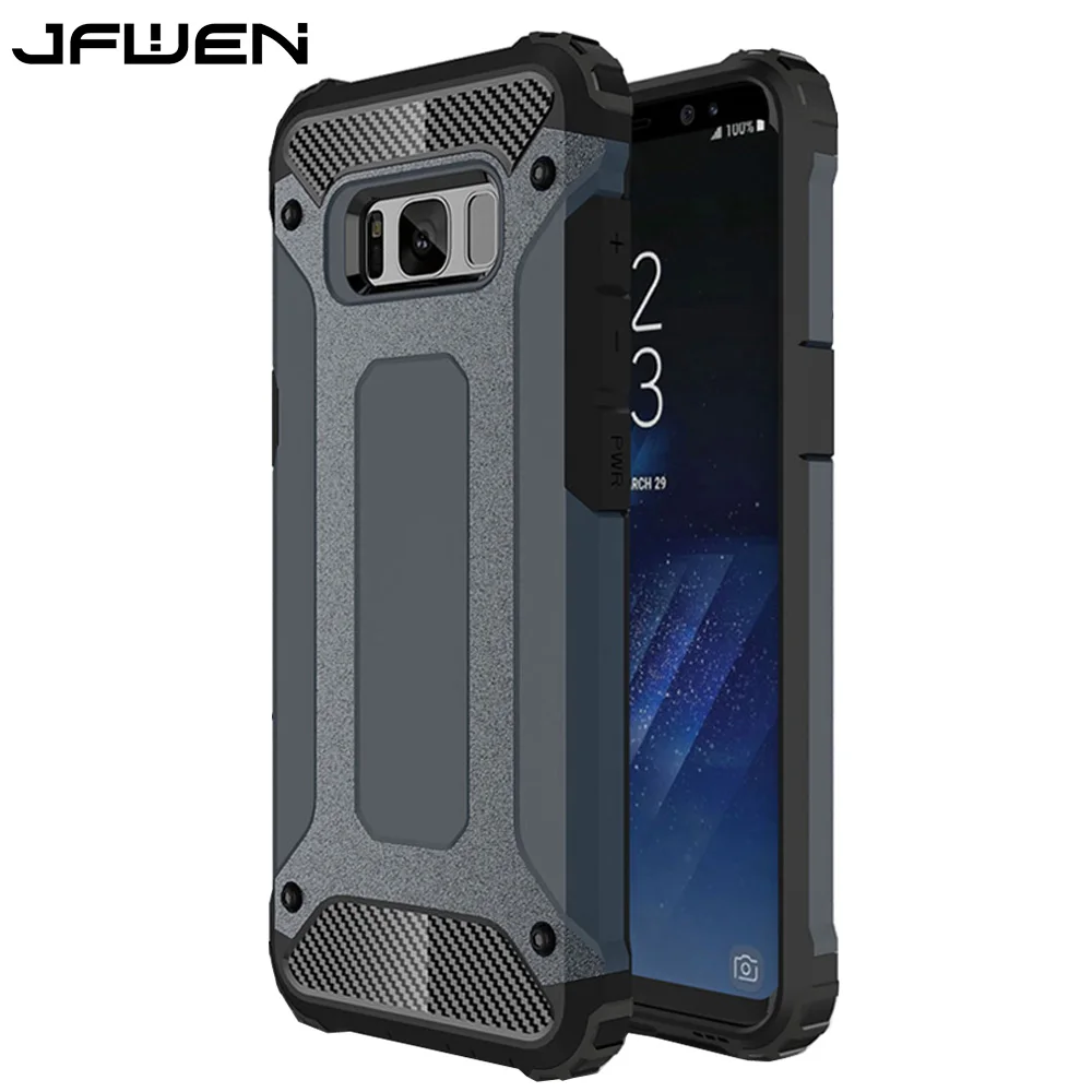 

For Funda Samsung Galaxy S8 Case Cover Hybrid Shockproof Armor Luxury Hard Phone Cases For Samsung Galaxy S8 Case Back Cover