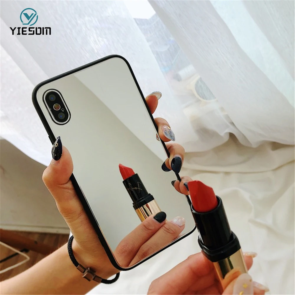 Роскошный чехол из закаленного стекла для iPhone X XR XS Max 8 7 6 6S Plus акриловые