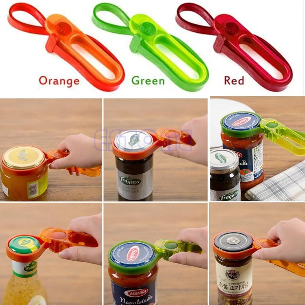 

Container Bottle Lid Can Tin Cap Handy Travel Kitchen Plastic Jars Opener JJ2834