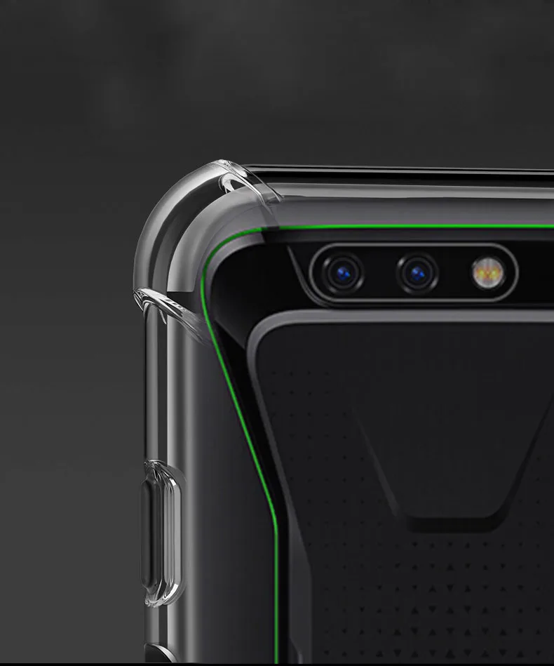 Black Shark Case Heavy Duty Drop-proof Armor Soft TPU Case for Xiaomi Black Shark Gaming Phone Cellphone Black Shark 2 Helo Pro Black Shark Case Heavy Duty Drop-proof Armor Soft TPU Case for Xiaomi Black Shark Gaming Phone Cellphone Black Shark 2 Helo Pro