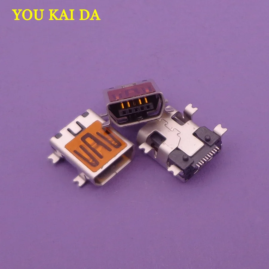20Pcs Mini USB 10 Pin Female SMT PCB Socket Connector