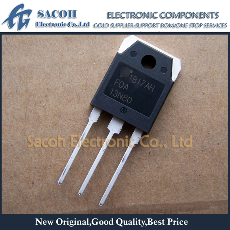; набор из 10 шт. FQA13N80 13N80 HFH13N80 TO-3P 13A 800 V Мощность MOSFET транзисторы