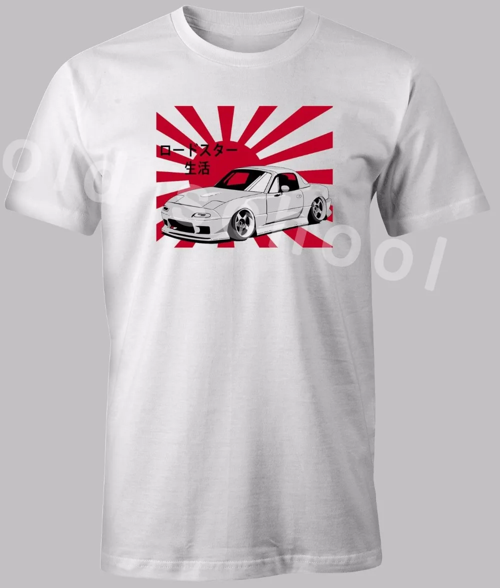 

2019 Good Quality Cotton T shirt Men and men Sleeve Harajuku Tops NEW Tee SHIRTS MX-5 MIATA JAPAN SPECIAL custom T-shirt