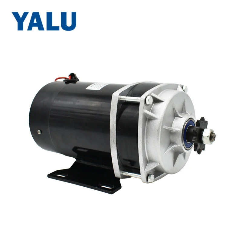 

YALU Permanent Magnet MY1020ZXF 350W 24V 36V 48V UNITEMOTORTailand Solar Pump E-tricycle Electrical Scooter Brush Motor