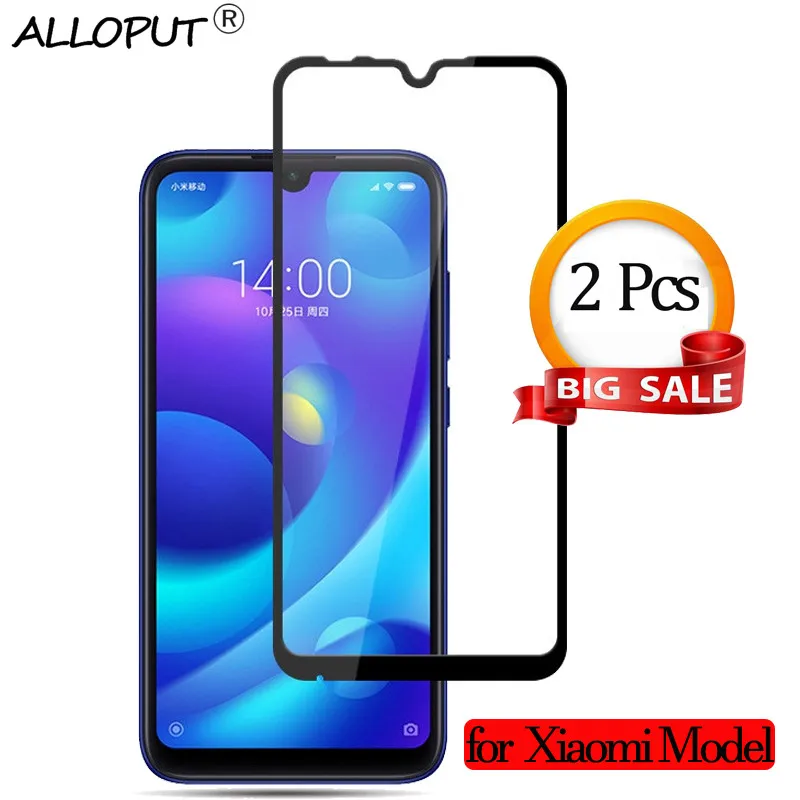 Стекло для Redmi 7 Note 5 Pro 4X GO закаленное стекло Xiaomi защита экрана 2 шт.|Защитные стёкла