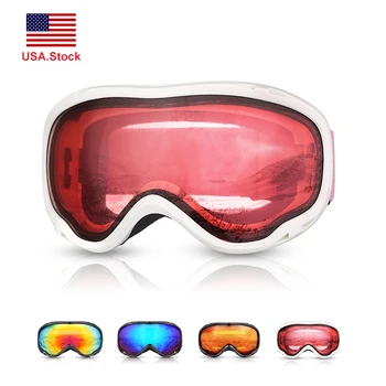 

New Ski Goggles Snowboard Men Women Double Layers Anti-fog UV400 Snowmobile Skiing Glasses Mask Eyewear Professional US.Stock