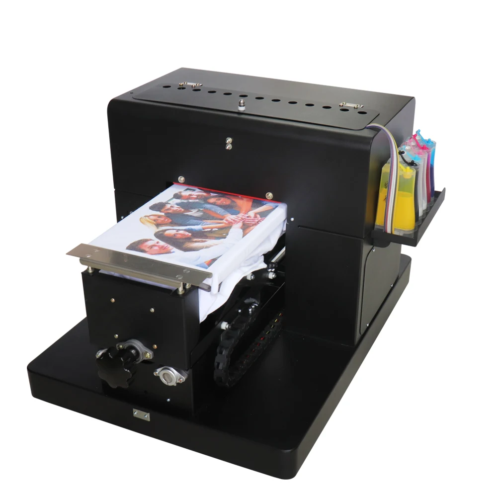 OYfame Clothes Printer A4 Flatbed Printer DTG Printing Machine Tshirt