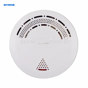 

DIYSECUR YG-03 Wireless Smoke Detector for Our Related Home Alarm Home Security System 433Mhz Smoke Sensor