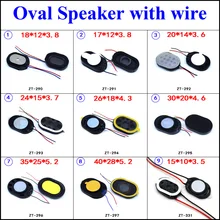 ChengHaoRan 1 шт. 9 моделей Овальный Круглый планшетный компьютер мобильный динамик s портативное оборудование аудио Запчасти Замена динамика