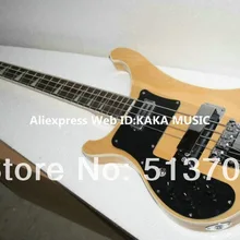 Левша гитара натуральный 4 Струны электрический бас гитары