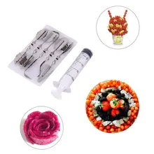 10 шт. домашний удивительный желатин художественные иголки инструмент Gracilaria Желе 3D торт из желе пудинг, торт украшения Аксессуары для выпечки