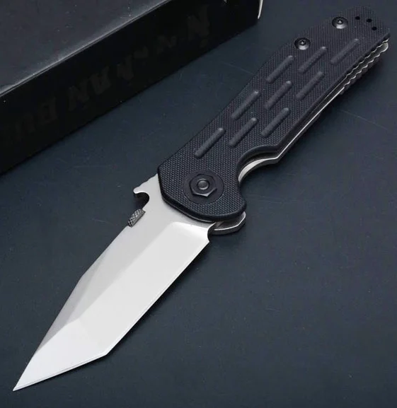 ZT0620 59-60HRC 9CR13MOV Лезвие камень промытый стальной ручкой тактический складной охотничий кемпинг уличный карманный нож EDC ручной инструмент - Цвет: Белый