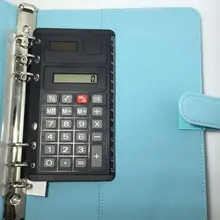 Chegam novas 6 Acessórios Jogo A5 A6 Calculadora Calculadora Planejador Caderno da folha solta Notebook