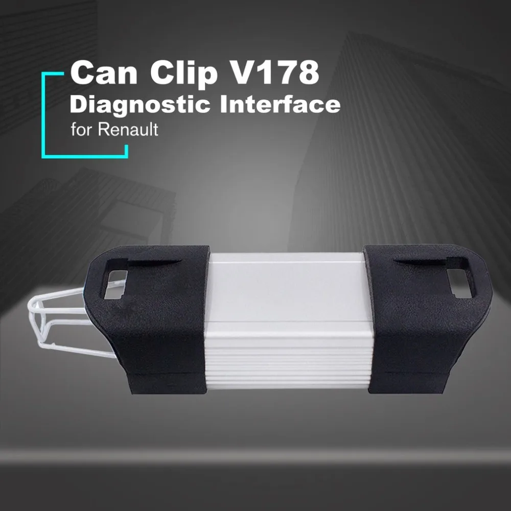 

Can Clip V178 for Renault Diagnose OBD2 Automatic Diagnostic Interface Scanner Tool Full Chip Car Vehicle Repairing Tools
