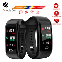 F07 смарт-браслет Цвет ЖК-дисплей IP68 монитор сердечного ритма Водонепроницаемый Фитнес трекер gps, Bluetooth(голубой зуб для Android IOS для мужчин и женщин