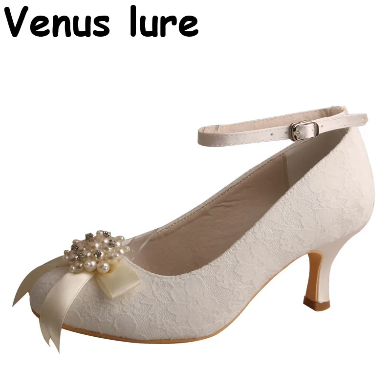 mid heel shoes with strap