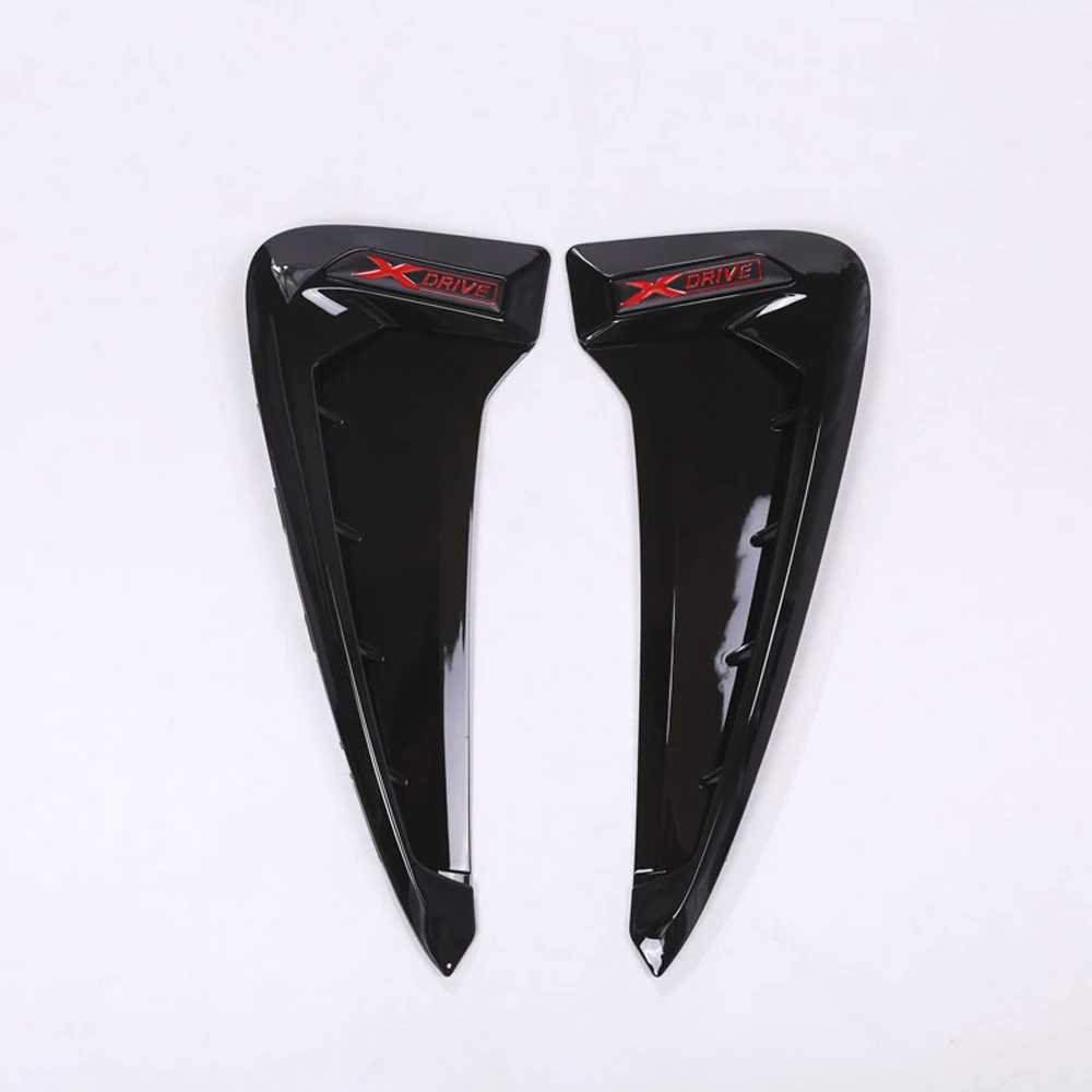 

Car Shark Gills Side Fender Vent Decoration Xdrive Emblem 3D Stickers For BMW X5 F15 X5M F85 2014-2018 Car Accessories styling