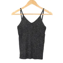 Кроп Топы женские сексуальные трикотажные топы на бретелях Золотая катушка жилет летняя кофта женский белый короткий топ для фитнеса женская футболка