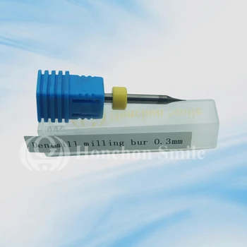 

5pcs Dentmill burs DLC coating shaft 3mm length 47mm size3.0/2.0/1.0/0.8/0.6/0.3mm/ DentMill CADCAM zirconia tools