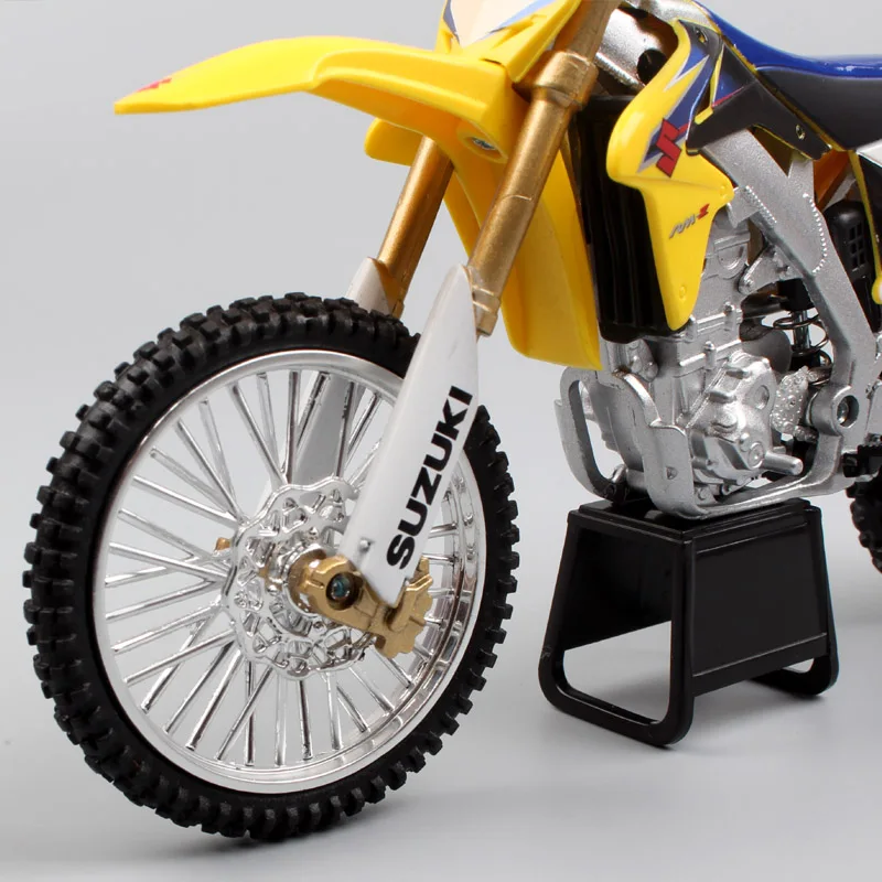 1/12 весы Newray Suzuki RMZ-450 off road Мотоцикл мотокроссу Байк подарок литой моделирование игрушечные лошадки для взрослых Коллекция