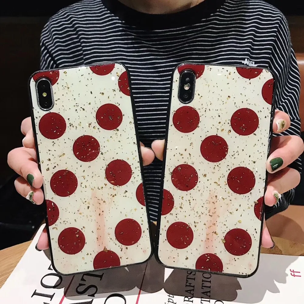 ORYKSZ роскошный блестящий Блестящий глянцевый чехол для iPhone X XS MAX XR 7 Plus 6 S 8 мягкая