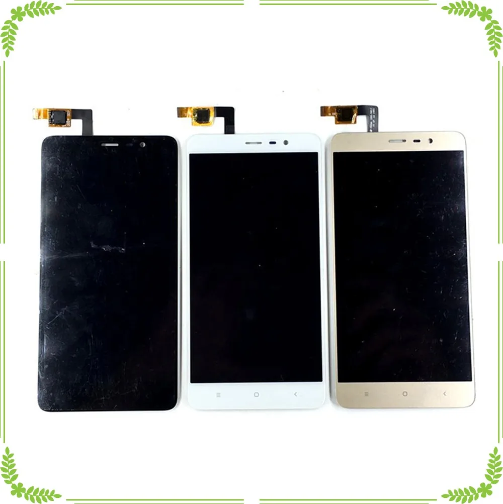 Для Xiaomi Hongmi Redmi Note 3 Note3 сенсорный экран панель дигитайзер сенсор + ЖК-дисплей