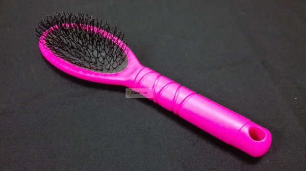 

1pc pink color soft loop hair brush comb for brazilian indian keratin extension human wig massage head styling tools