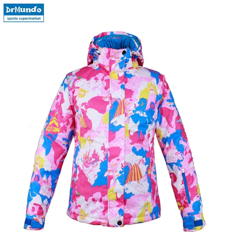 

Outdoor Ski Suit Women's Windproof Waterproof Thermal Snowboard Snow Male Skiing Jacket Skiwear Skating Clothes