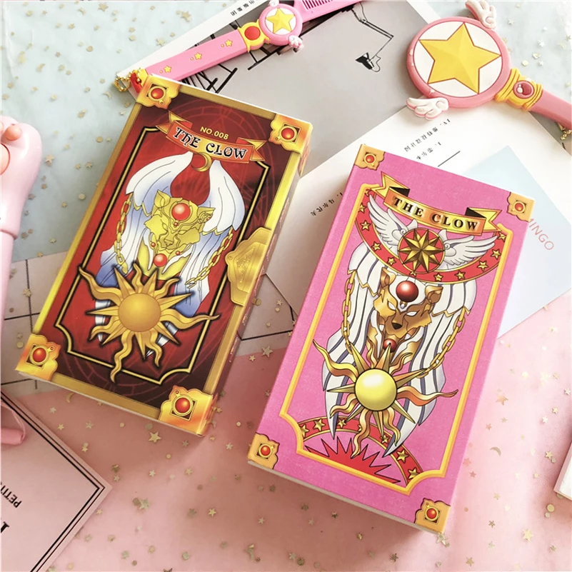 56 шт. Cardcaptor Sakura Magic карточная игра коллекция карт Гадания и предсказания tarocolo Косплэй COS настольные игры аниме фигурку игрушки