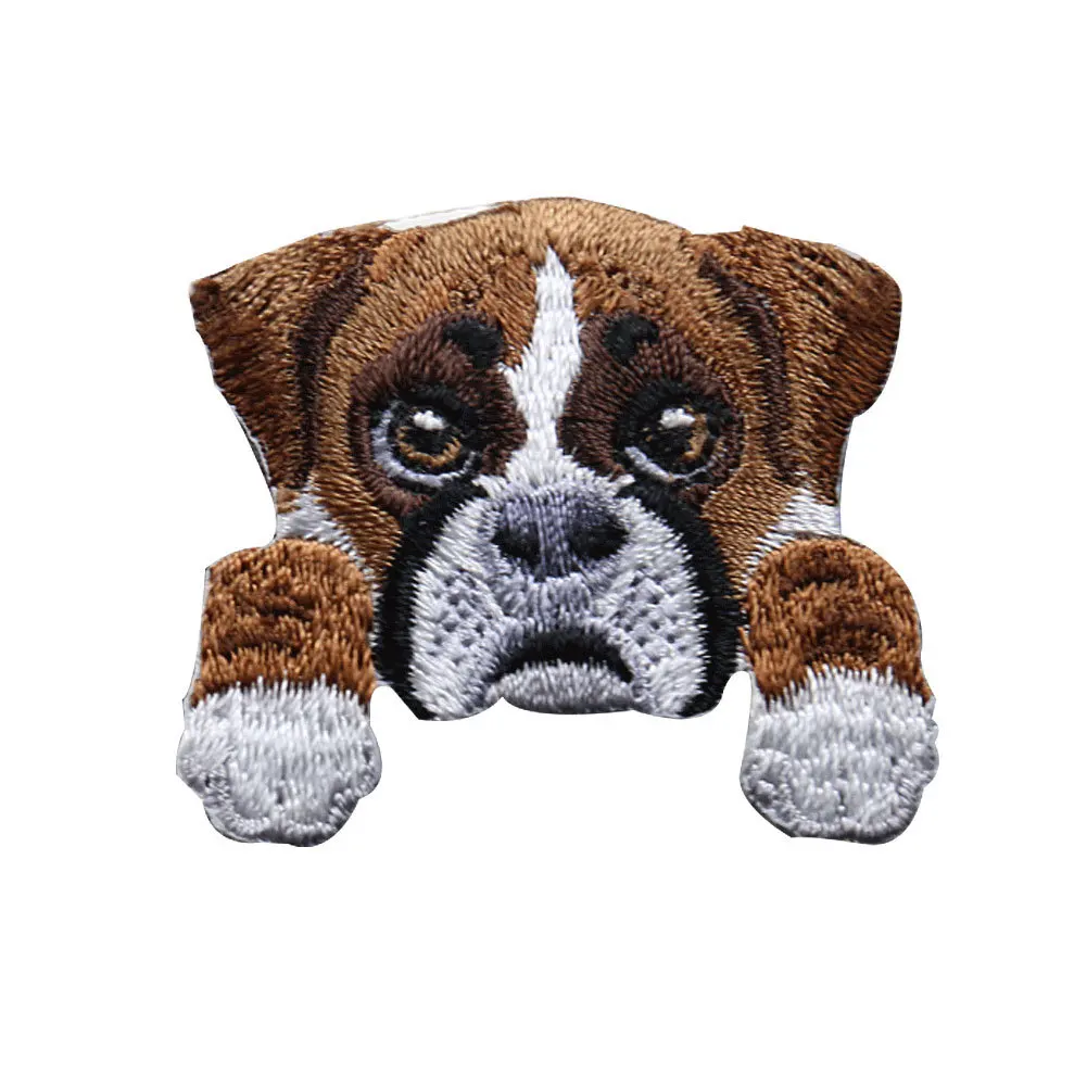 1Pcs New Chihuahua Shiba Dog Husky Patch for Woman Clothing Backpack Decoration Small Applique Iron on Embroidery Patches Badges