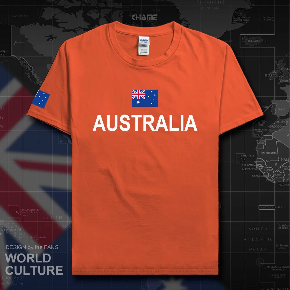 Commonwealth of Australia t shirt men Aussie t shirt tops cotton nation
