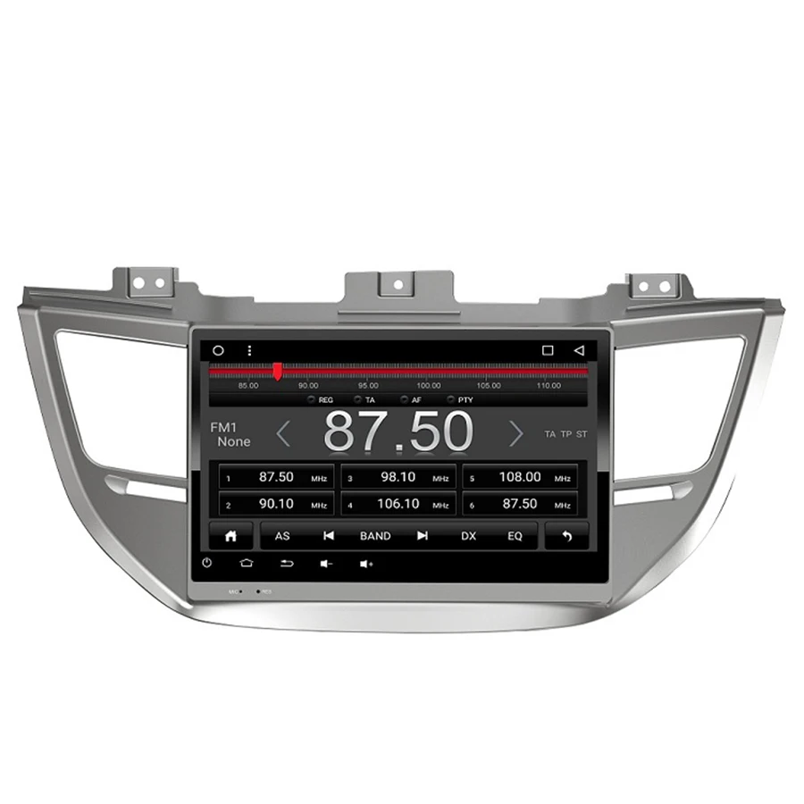 Best Asvegen Quad Core Android 7.1 Car Multimedia Player GPS Navigation For Hyundai Verna 2016-2017 with Bluetooth Wifi Radio Map 1