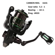 TSURINOYA kingfisher 800/1000 спиннинговая Катушка 5,2: 1 bb10+ 1 DRAG4KG углеродная рыболовная приманка катушка ltra-Легкая длинная катушка