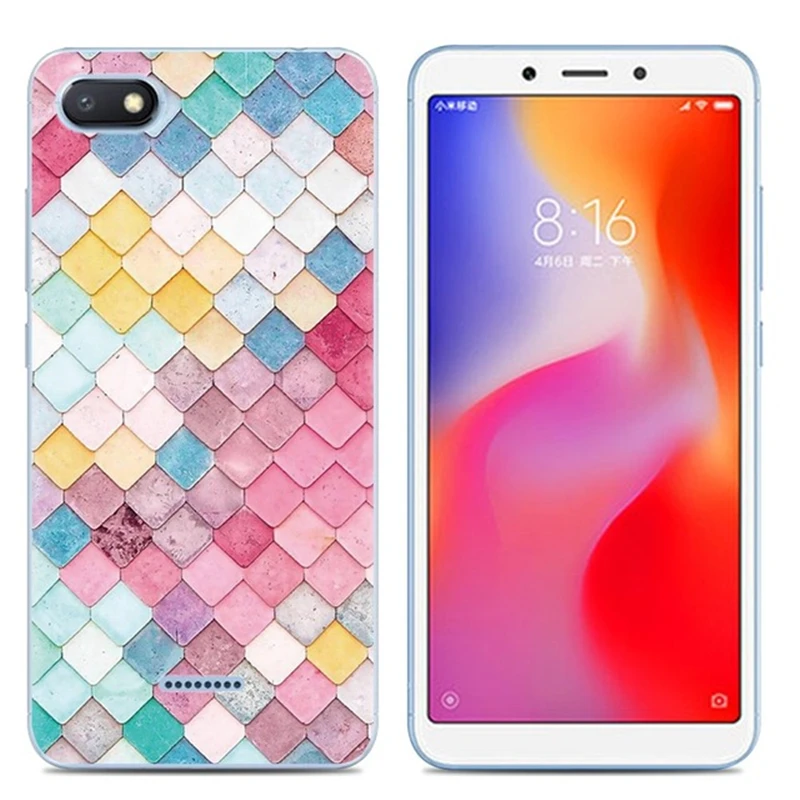 For Xiaomi Redmi 6A Case Soft TPU Silicone Back Cover for Redmi 6A Cute Animal Cartoon Case For Xiaomi Xiomi Redmi 6A A6 Fundas