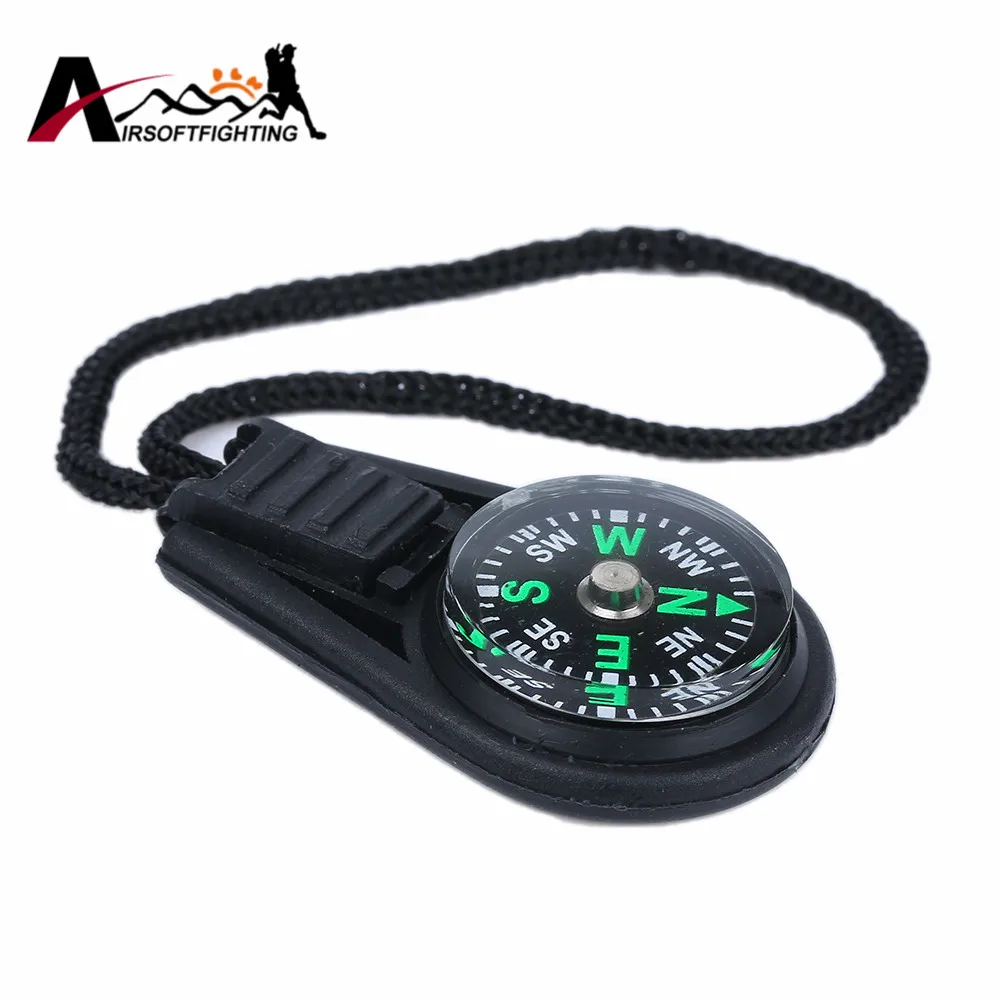 30pcs Key Chain Mini Compass Outdoor Camping Hiking Finding Way Hiker Navigator Utility Gear Survival Keychain Tool