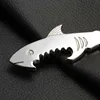 Shark Shaped Bottle Opener Keychain Shaped Zinc Alloy Ring Beer Bottle Opener ► Photo 3/6