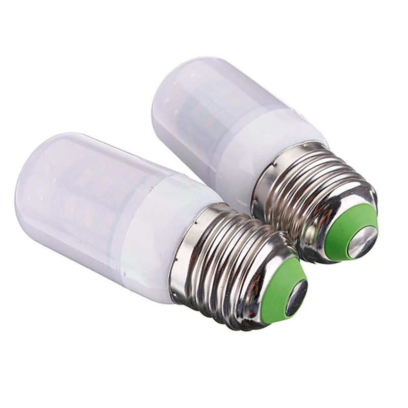 Светодиодная лампа E27 3 5 Вт 27 5730 SMD 24 В с матовой крышкой Чистый/теплый белый свет