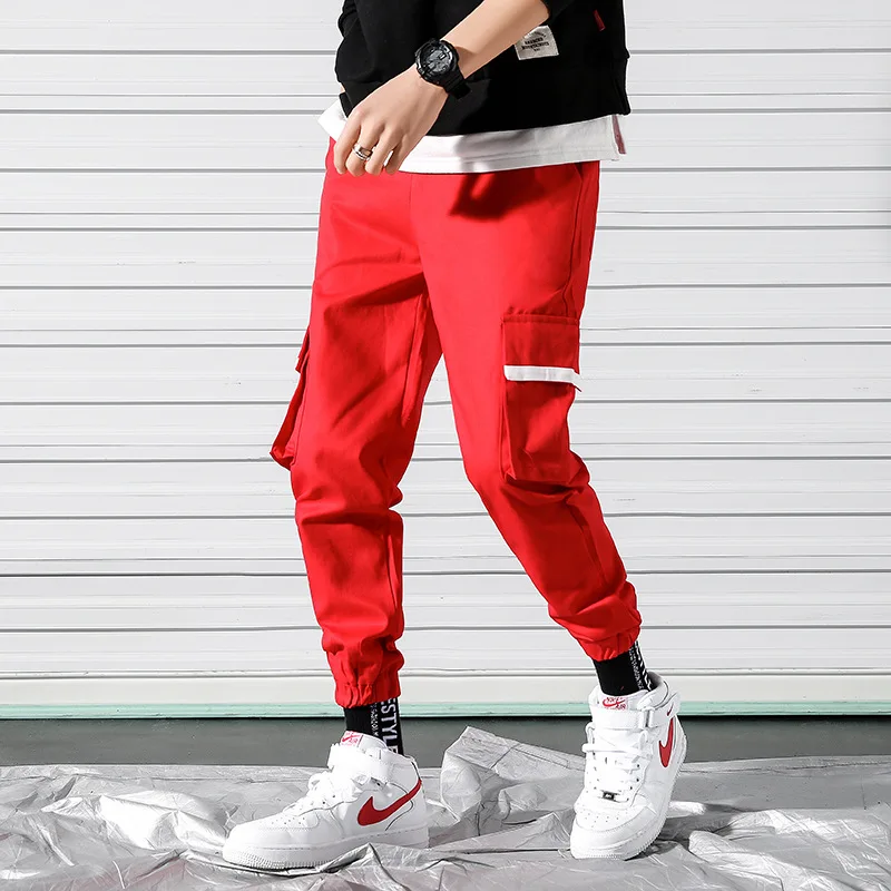 

Casual Pants Men's New Fashion Loose Hip-hop Style Tapered Pants Men's High Quality Teen Ankle-Length Pencil Pants
