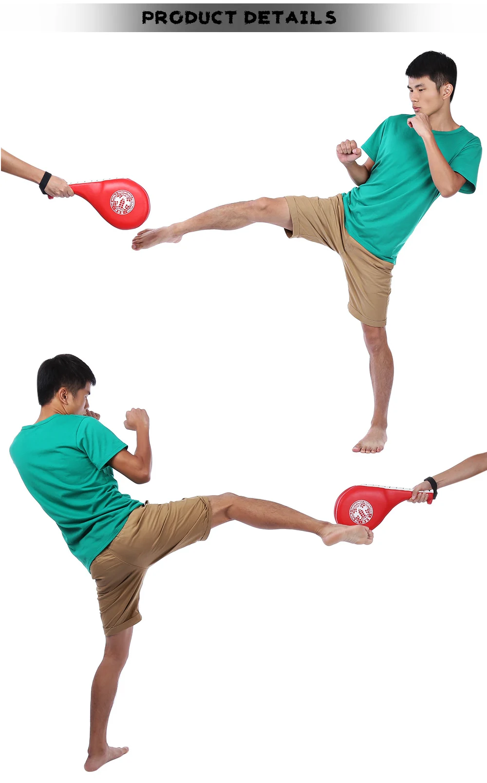 Двухсторонняя тренировочная боксерская ножная мишень для тхэквондо для детей до 15 лет, боксерские сумки, коврик для фокуса, мишень, ударная мишень