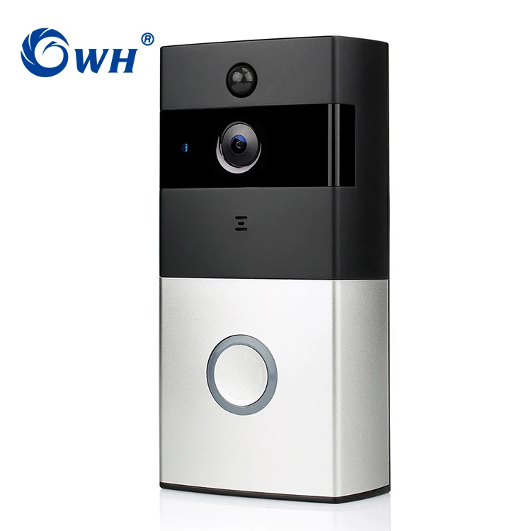 

CWH HD Wireless Doorbell Camera Door Bell WiFi Video Phone Intercom Cam With Dingdong SD Card Recording Support Battery Powered
