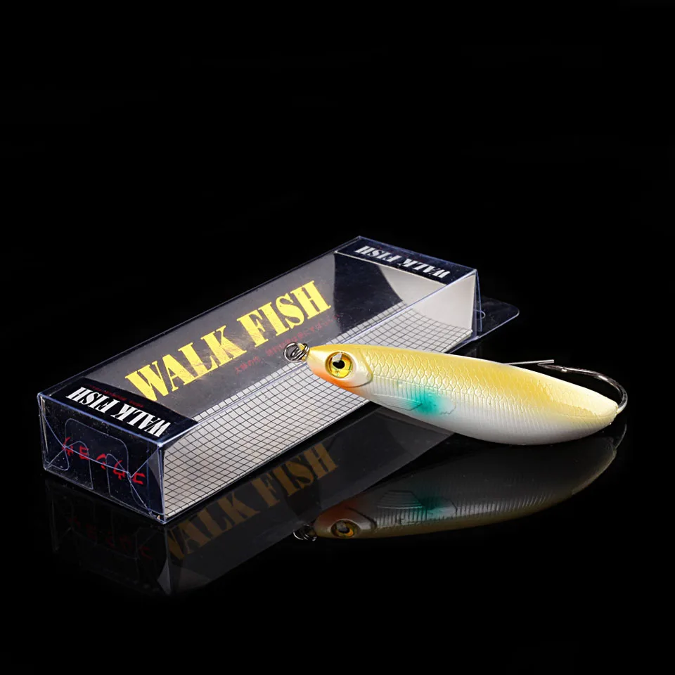 WALK FISH 1 шт. металлическая блесна ложка рыболовная приманка жесткие приманки 85 мм 20,6 г кренкбейт Snapper воблеры Рыбалка Джеркбейт рыболовный Снасть - Цвет: B 2
