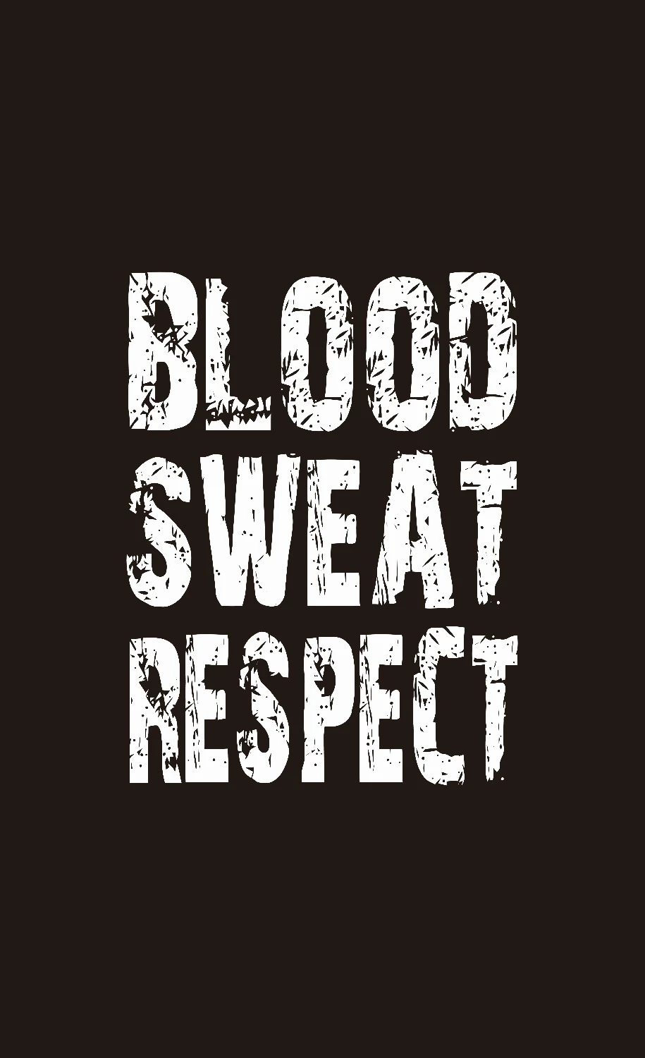 blood sweat respect