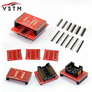 

Original Adapters TSOP32 TSOP40 TSOP48 SOP44 SOP56 adapter kit for MiniPro TL866 TL866A TL866CS Universal Programmer