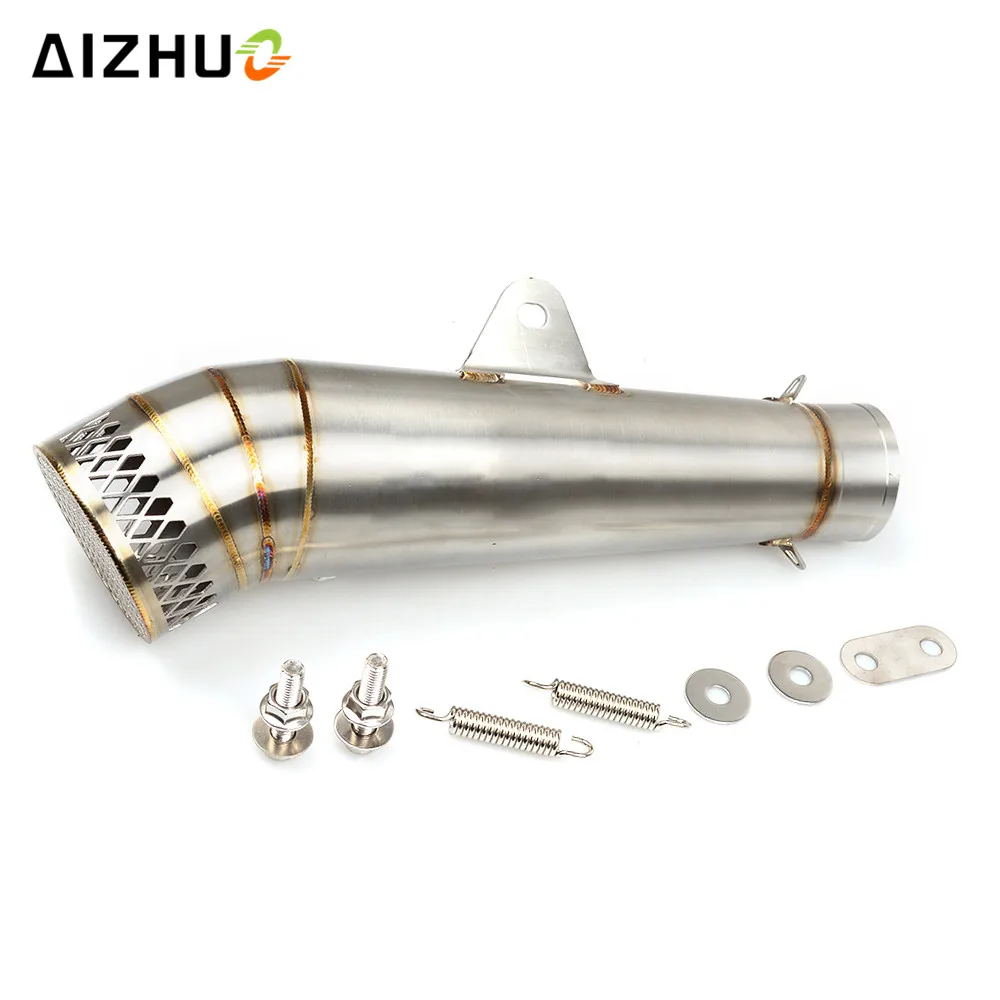 

36-51MM Motorcycle Universal Exhaust Pipe Muffler FOR kawasaki z650 ninja 250r zx6r zx9r z1000sx z300 vulcan YAMAHA FZ1 FZ6