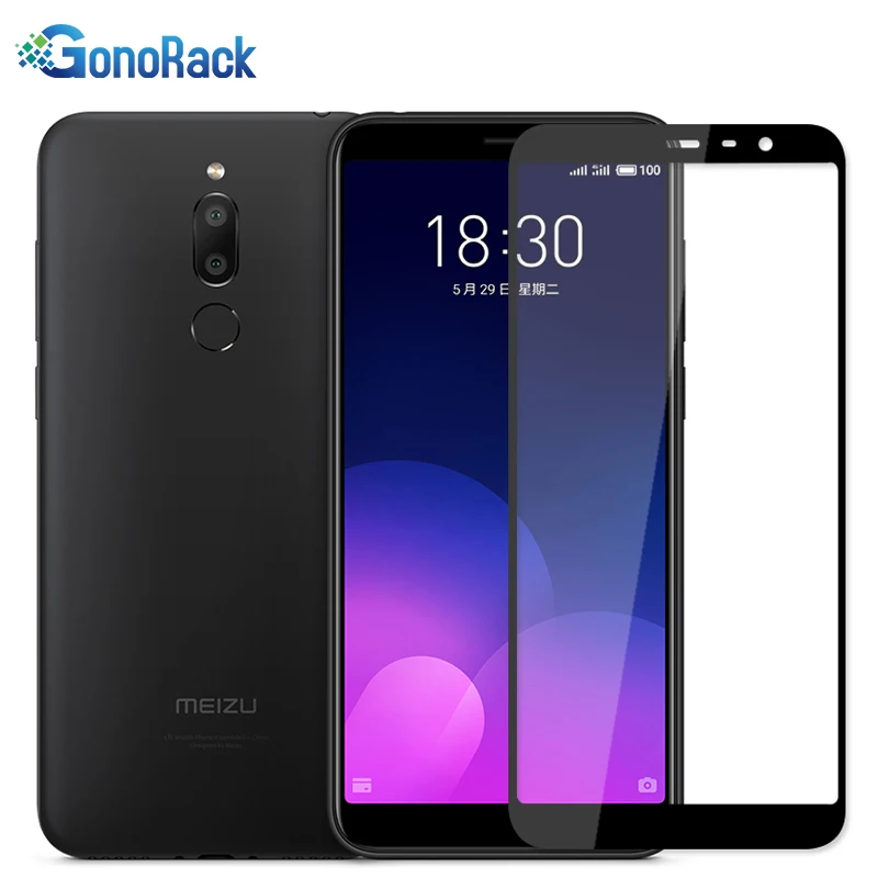 GonoRack полное закаленное стекло для Meizu M6T Защита экрана Meilan 6T защитная пленка