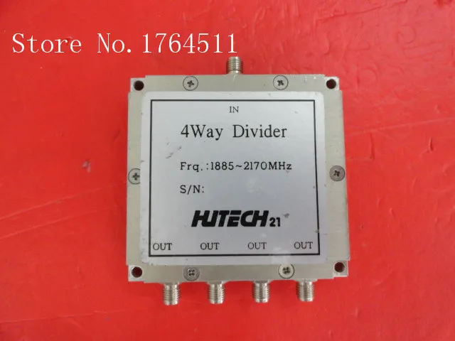 

[BELLA] The supply of a four divider HUTECH 1885-2170MHz SMA
