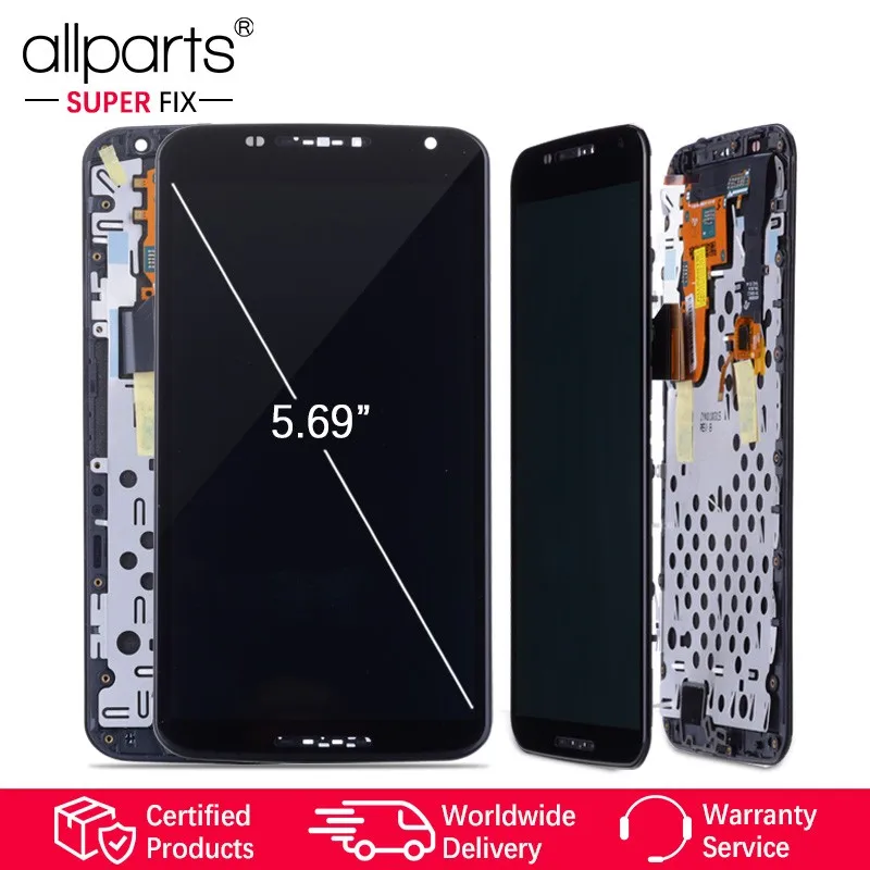 Протестированный 5 69 дюймовый дисплей для Google Motorola Moto Nexus 6 XT1100 ЖК-сенсорный экран